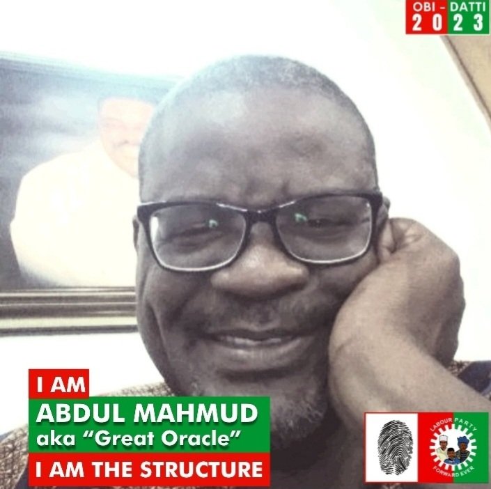 AbdulMahmud01's tweet photo. I'm a Nigerian;
I'm Etsako from Edo State;
I'm the Great Oracle and I'm in-charge of the sanctum sanctorum of the shrine; 
I'm supporting @PeterObi along with gods of the land. https://t.co/t276Xgg2j4