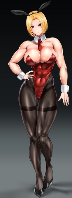 ブルーマリーとバニーが描きたかったので両方描きました 