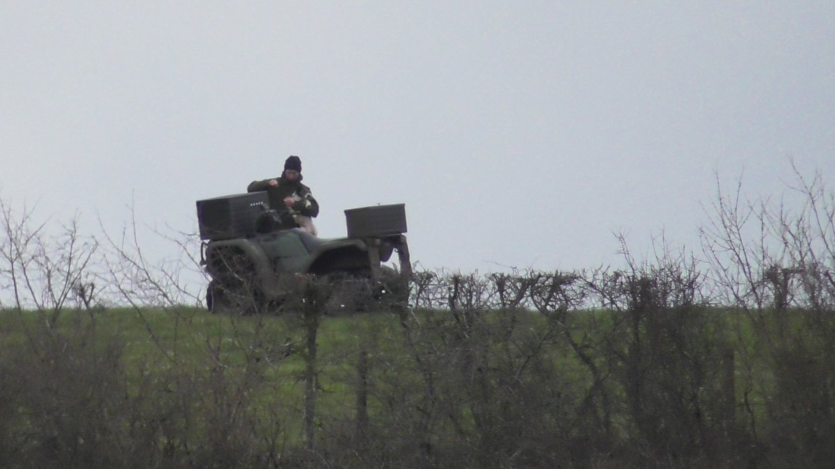 British Hound Sports Association (Hunting Office) told hunts not to conduct terrier work for the rest of the season. The picture is of Mendip farmers yesterday. 
Seems their authority is toothless. 

Thanks to Mendip Hunt Sabs <a href="/mendiphuntsabs/">Mendip Hunt Sabs</a>