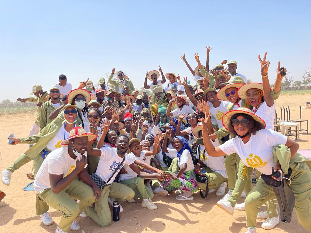 @nysc360 PLATOON 4 LEADER AND his Crews #nysc #yobe #maiduguri #nysccamp