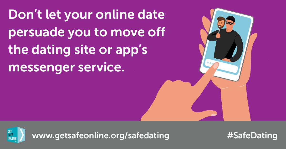 PSOSNAyrshire's tweet image. Online dating can be a great way to meet new people - when you keep it safe and responsible. 

Read top tips to keep it that way:
getsafeonline.org/safedating

#safedating