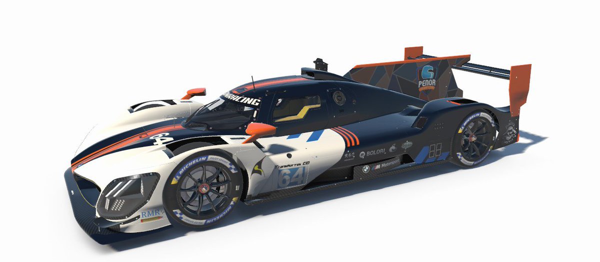 PenorAC's tweet photo. Recién sacados de la sala de pintura presentamos las nuevas skins que llevarán nuestros pilotos de 
@PenorAC
 para el Audi 90 GTO y del BMW LMDH  😍😍😍😍😍

Y estas preciosidades siempre son preparadas por @RgoDesigns  

#ForzaPenor https://t.co/YCqWpy1LRj