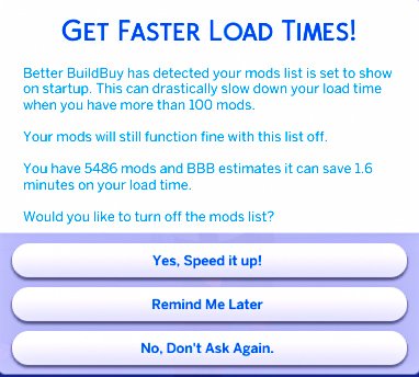 jezz_sims's tweet photo. Thank you @TwistedMexi The new BBB Mod feature really helps me by making game loading times faster and gameplay better without frequent lags even though playing with lots of Mods and CC #TheSims4 #TheSims #Sims4 #simsmod https://t.co/e9UNT8hTfL