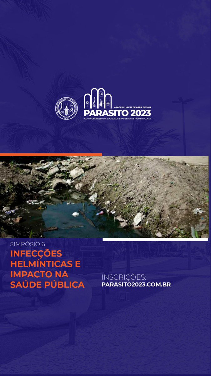 Sbpoficial's tweet photo. ⚠️ SIMPÓSIO 6
https://t.co/NMqisMmXDl
#parasito2023
#zoonose
#simposio
#congresso
#sergipe
#aracaju
#conferencia
#palestrante
#palestrantes
#parasito
#parasitologia
#atualização
#estudantes
#doencas
#estudos
#saúde
#infecções
#saudepublica
#helmintos
#impacto https://t.co/LtHpDis5tf