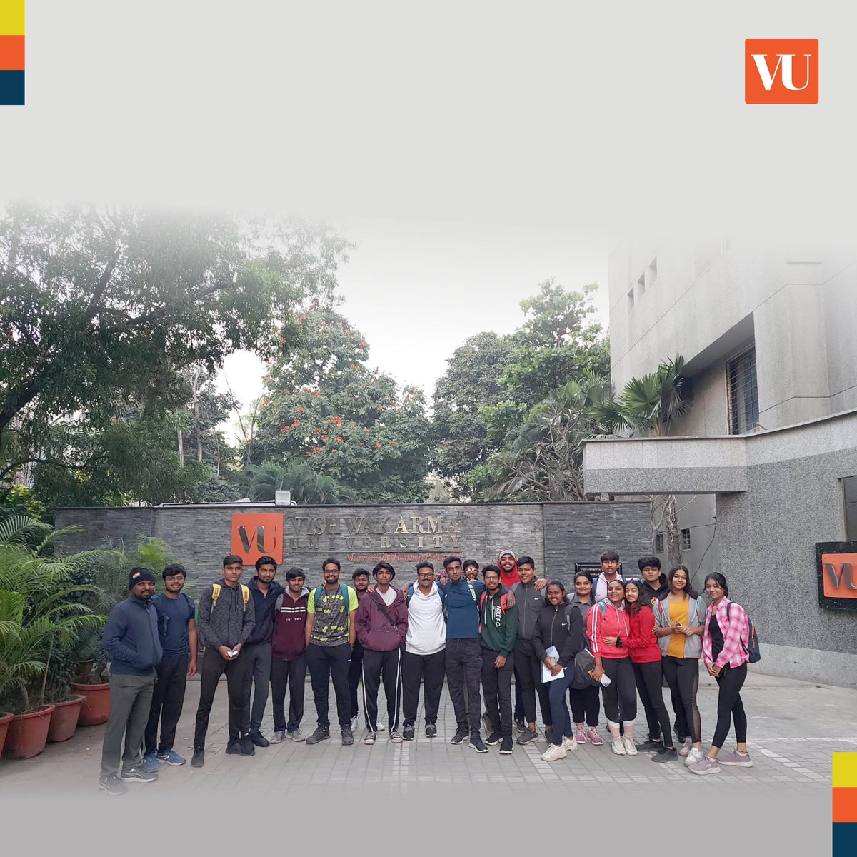 VU_Connect's tweet photo. A thrilling journey with the Nature &amp; Trekking Club of the Faculty of Commerce and Management! An educational excursion to Sinhgad Fort took place on 23rd December.

#vishwakarmauniversity #pune #educationalexcursion #sinhagadfort #trekking #greatexperience #newopportunity https://t.co/VI3UWNK0Bl