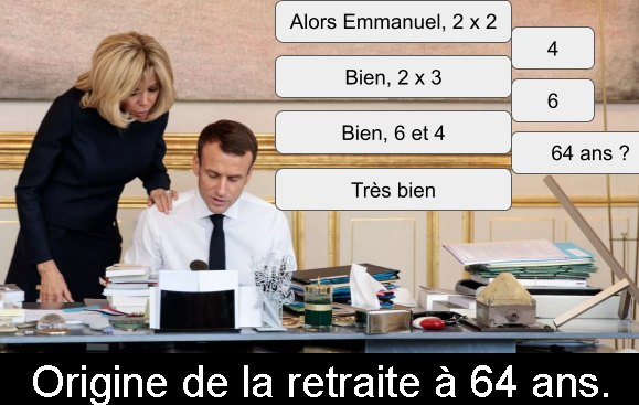 Pourquoi 64 ans ?