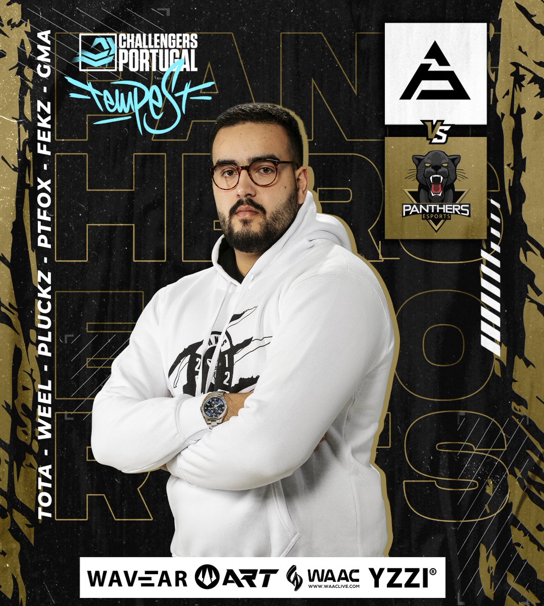 Vamos enfrentar as 17H a equipa dos <a href="/sawggofficial/">SAW</a> para a <a href="/valleague_pt/">VALORANT Challengers Portugal: Tempest</a>🌊 

Podes assistir a este confronto em:
👉twitch.tv/valleague_pt

#gopanthers #VALTempest