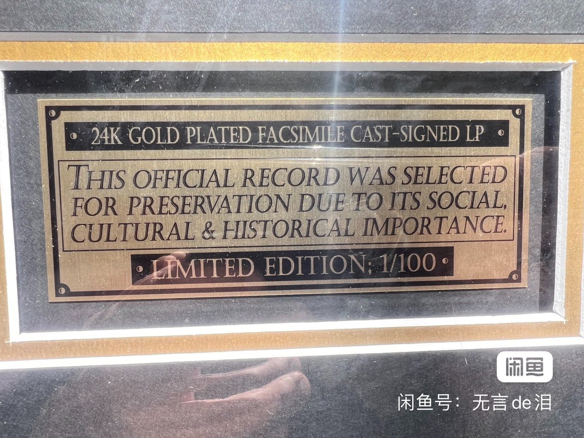 LCCOPS's tweet image. Question for everyone, is this real?
24K GOLD PLATED FACSIMILE CAST-SIGNED LP.@RockstarGames @GTASeries #GTA #GTA6