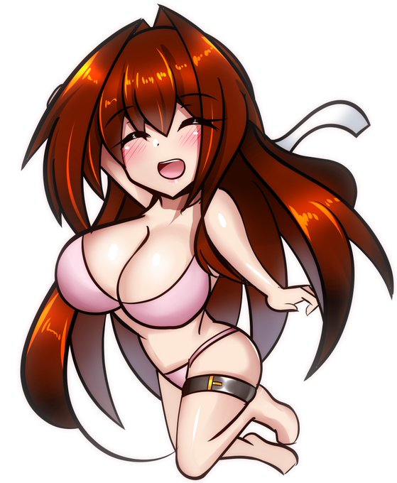 デフォルメ水着師弟。 