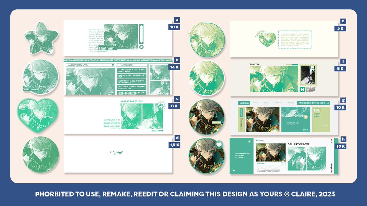 hcushou's tweet image. any interaction will be appreciated! 

sore semua aku ada ready stock layout haitham  harganya sesuai di foto ya! payment aval via QRIS bisa diambil nanti 18.00 🥳 bisa booking duluan dengan fee (+3k) each layout ya 📩🎀

#zonaba #zonajajan #zonauang