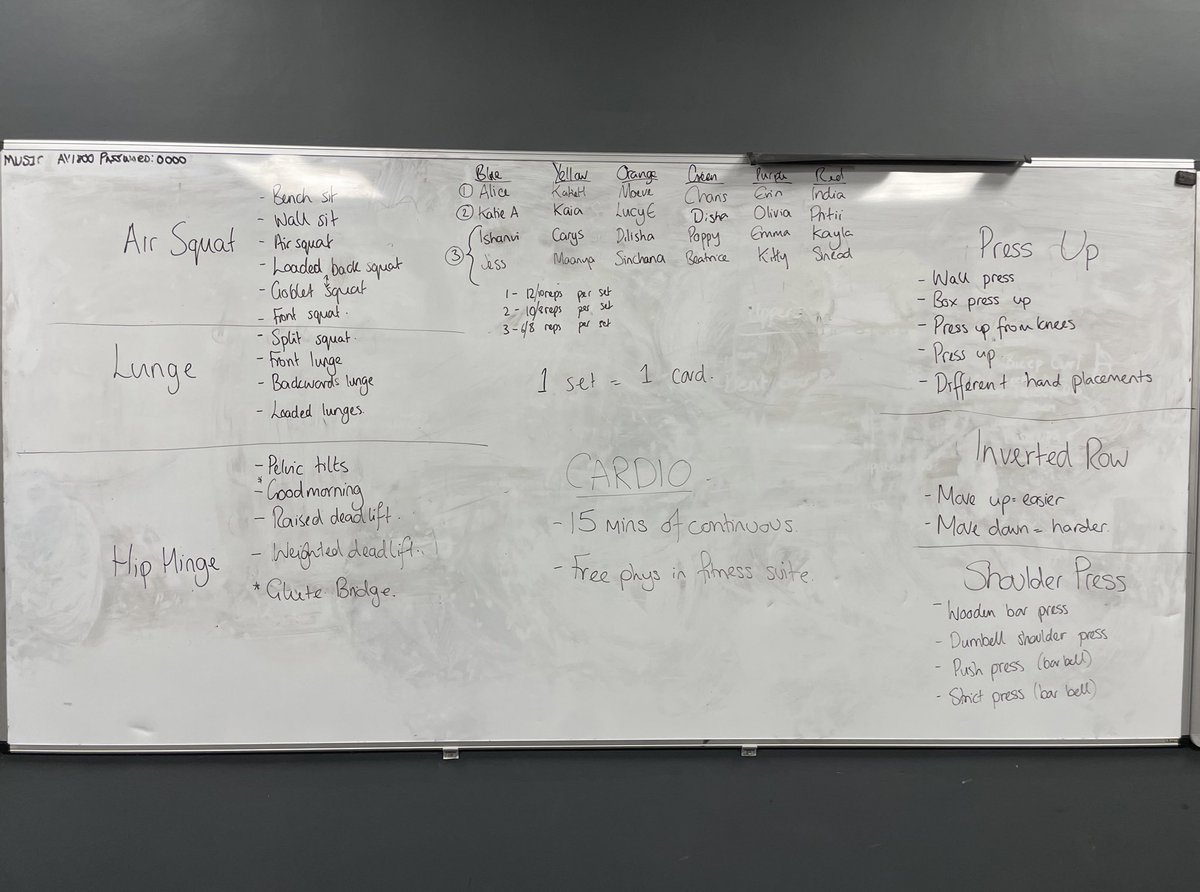 S&amp;C Murder Mystery Circuit 🕵️‍♀️ 🏃🏻‍♀️