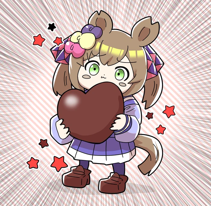 ちょこれいつ#ひとくちファル子 #ウマ娘 #スマートファルコン 