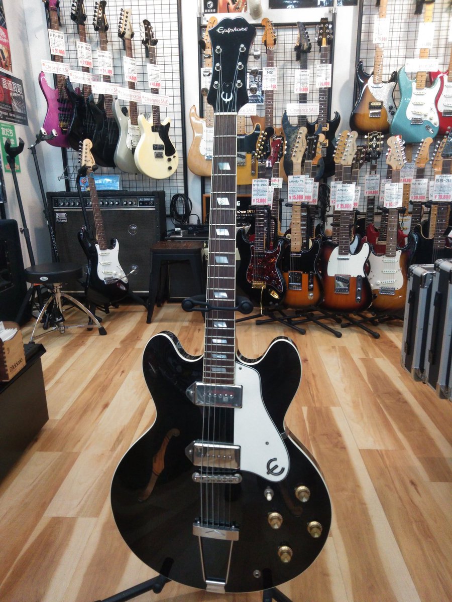 kanata_Guitarist on Twitter "RT gakki_soko 久々にEpiphoneのカジノをお買取させて
