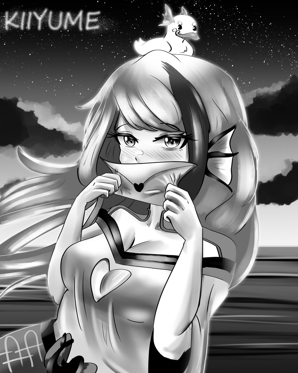 SandaArt's tweet photo. POV a Koi fish gives you a restraining order part 2 #Killust https://t.co/QNId2pBYKM