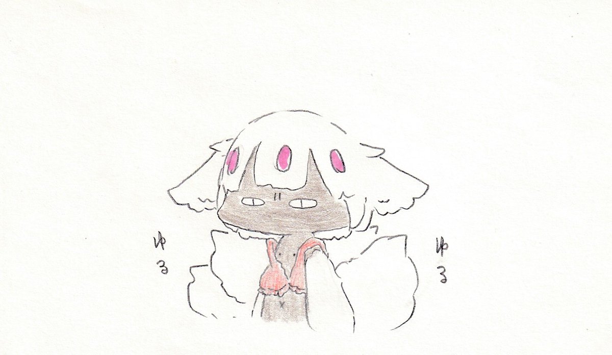 「ブラジャーの日のそす子。#イラスト #メイドインアビス 」|けだまのイラスト