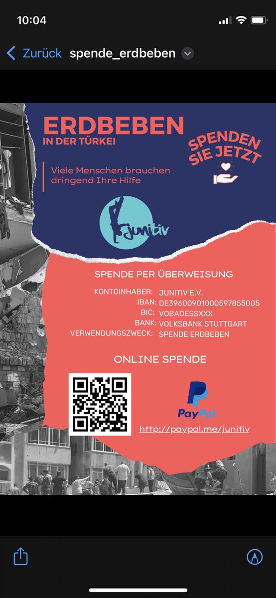 #junitivhilft
#HilfeFürErdbebenopfer