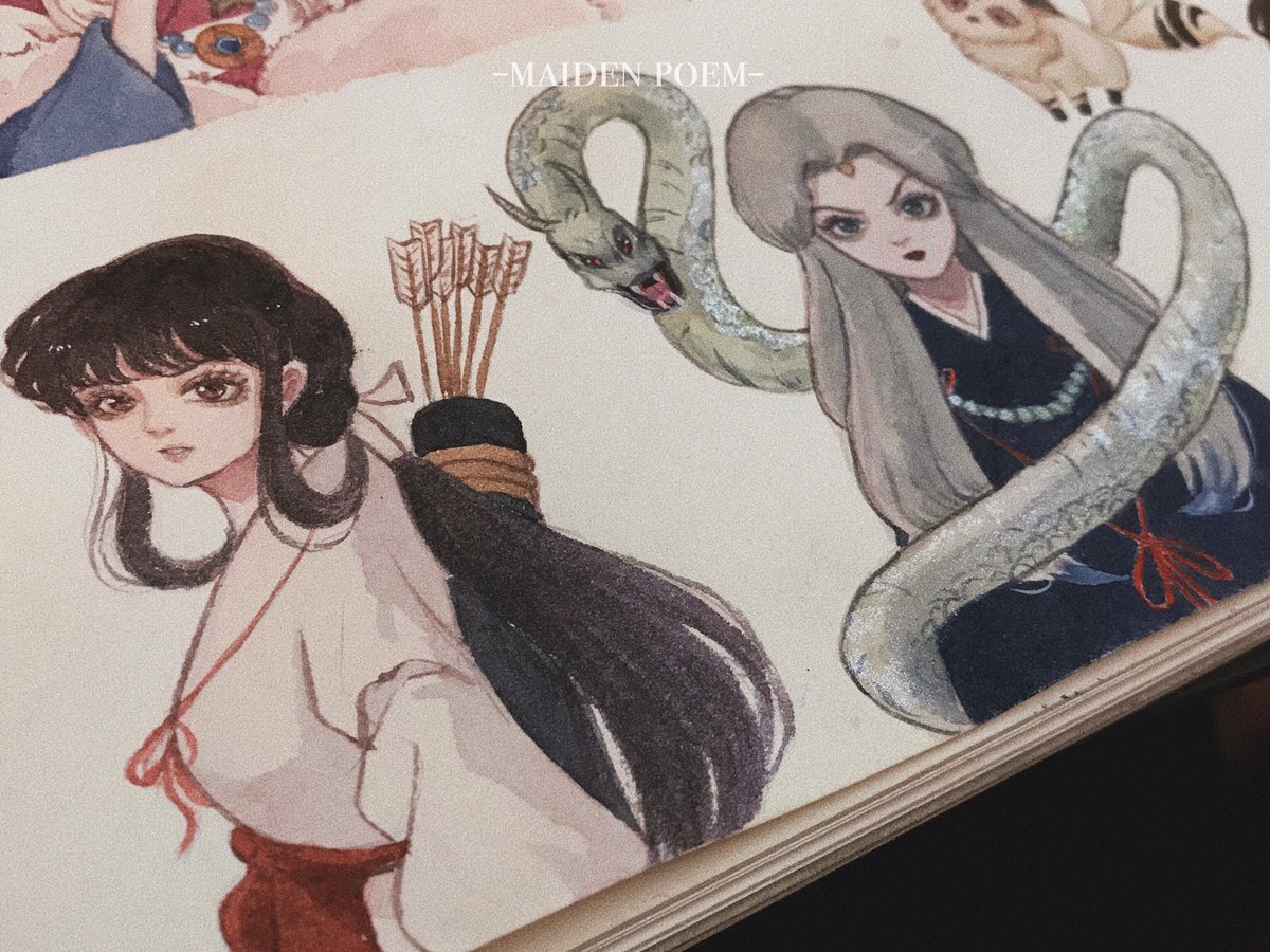 21年画的六个美女
今天开始陆续搬运一些旧画来这🥰

#Inuyasha #犬夜叉