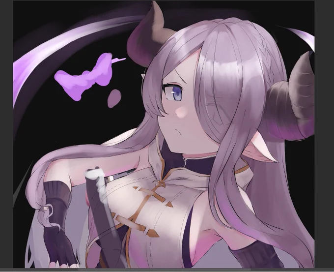 wip グラブルのデザイン描くの大変すぎませんか...? 