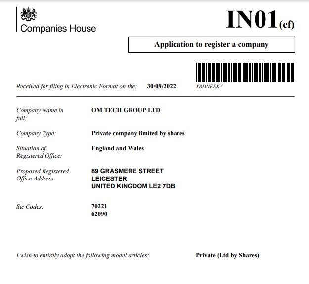 hellokhanbhai's tweet photo. #OMTech Group Limited is a legalised Company which is founded by James Brown in the United Kingdom 🇬🇧
When People doubt and say that OM will run away I have nothing to do except for laughing 🤣
Don't you believe? Go to 89 Grasmere Street, Leicester, United Kingdom, LE2 7DB #om https://t.co/RLwh9DWfO6