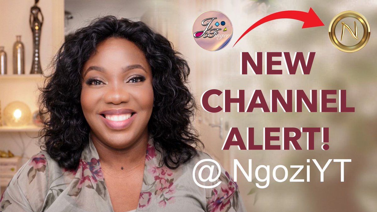 youtube.com/@NgoziYT 
 Hi lovelies! I’ve started a new channel! Please share, like, comment and subscribe! 🌺🌸💕