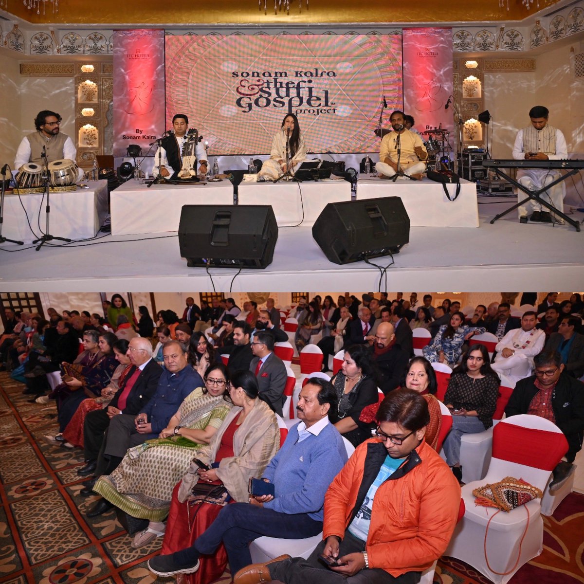 Glimpses of concert with @sonamkalra at @ITCHotels #Jaipur @sundeepbhutoria @KakkarVinnie @aprakuchhal @maharajasharma @rajbansal9 @shaziailmi @DurruMiyan @Rishimattu1 @ps_jaipur @KuchhalKunal @manishajain1011