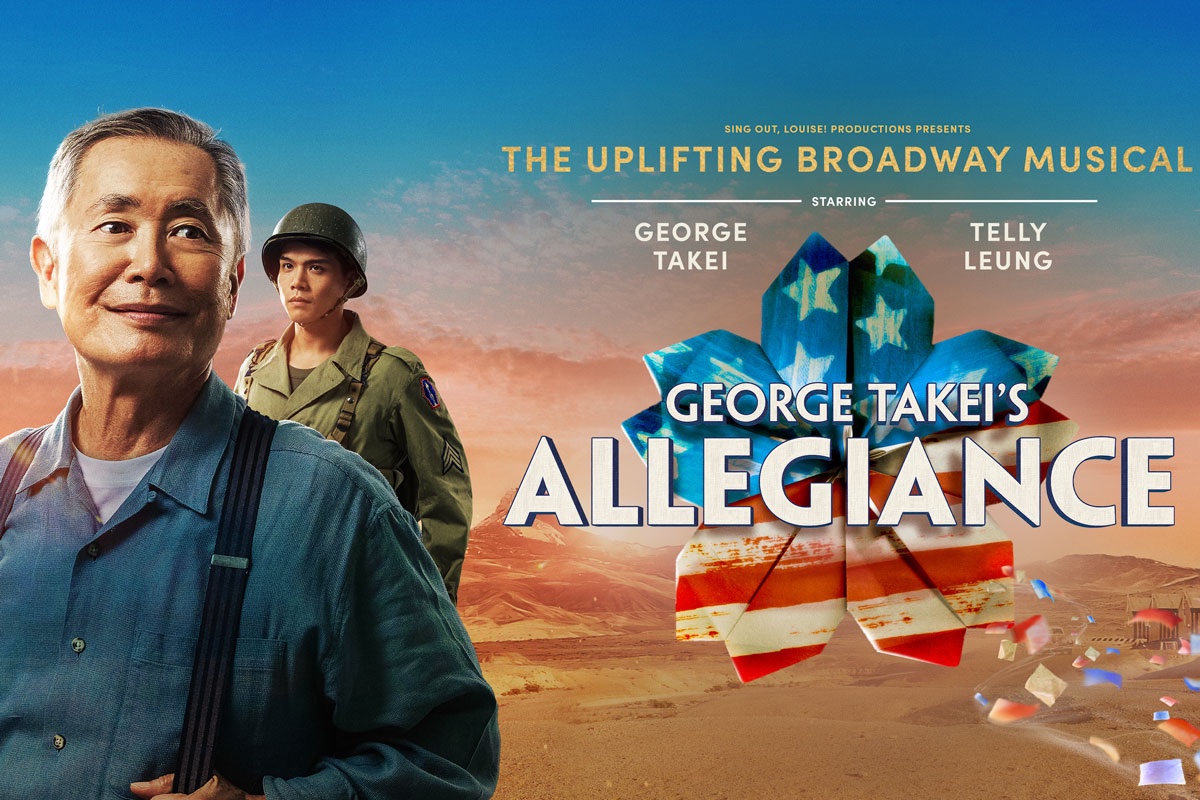 I got to watch @MarkyWAnderson be amazing in @allegiancebway @CharingCrossThr yesterday! Be sure to catch it. @GeorgeTakei & @tellyleung both brilliant!