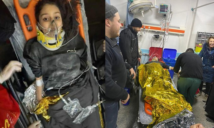 12 yaşındaki Eylül, 147 saat sonra kurtarıldı.

Ekiplerin "Aç mısın?" sorusuna "Hayır tokum, yemek yedim" şeklinde cevap verdi.