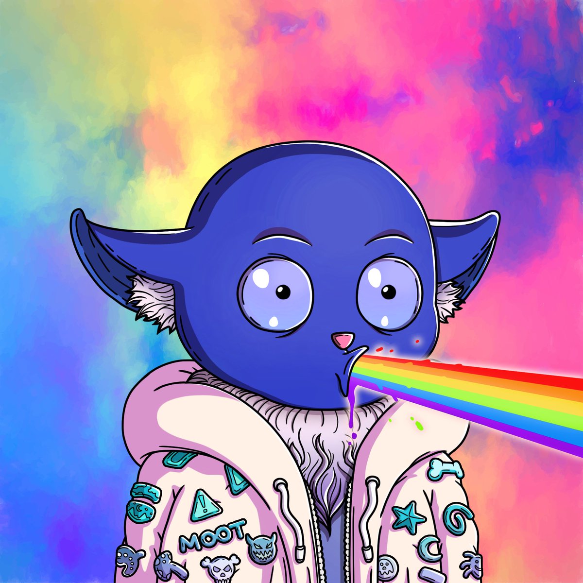 Good morning +#GottaMoot #GoodMoot #GrabMootz <a href="/LeftOverzNFT/">fractured Apes</a> 

Solid roadmap
Consistent sales
Great community
Giveaways + raid2earn
Staking + more.. 💭💯