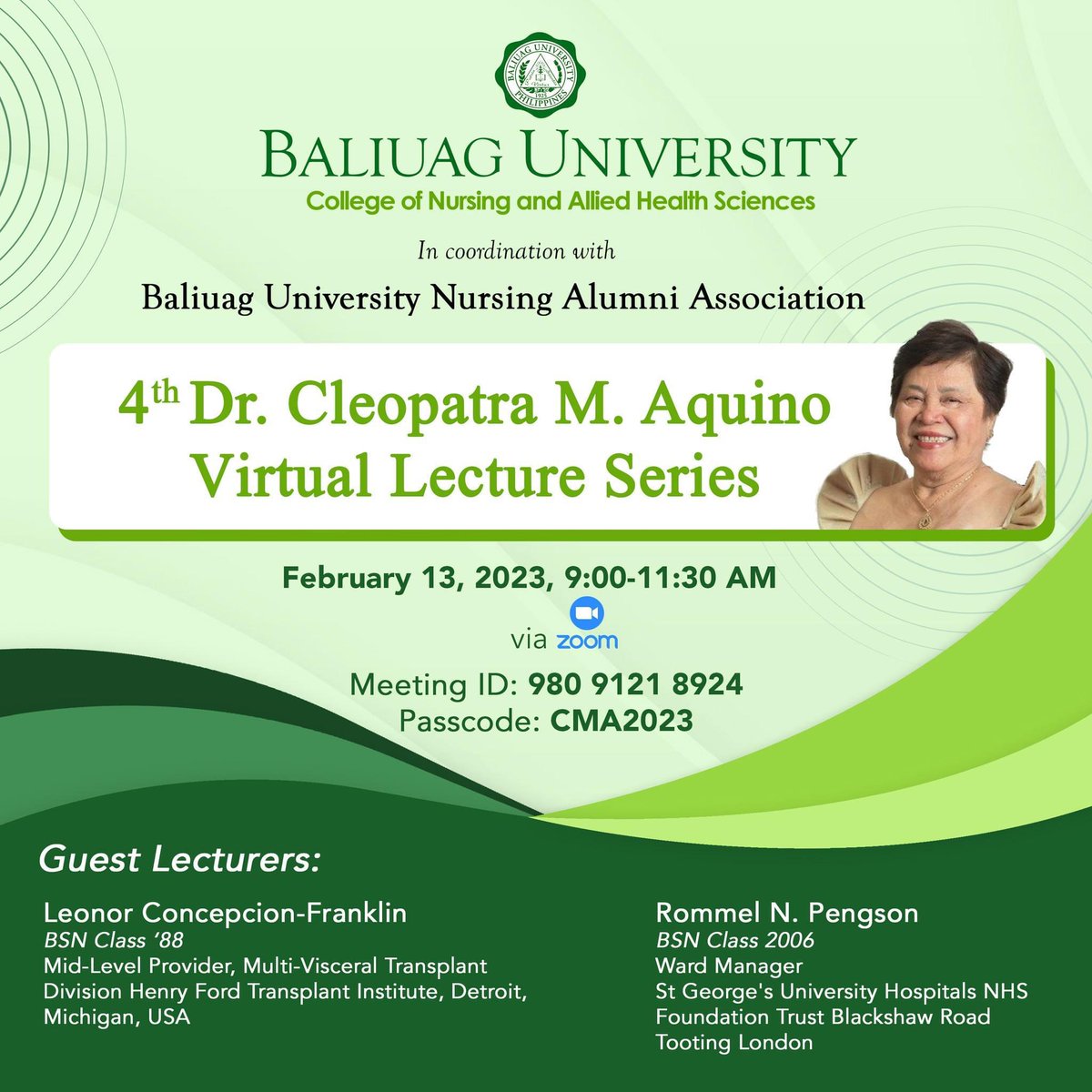 So excited to come back to my University (virtually) 🤓 See you!