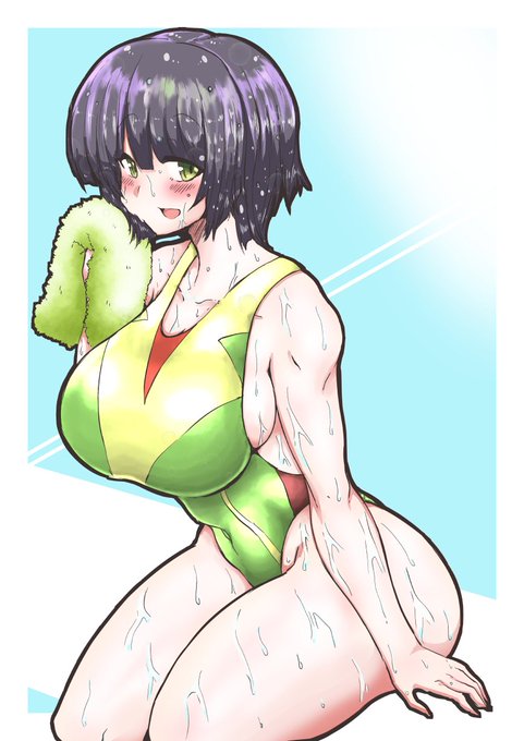 #日曜サンサンセイカさん
今日の競泳水着です 