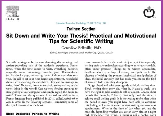 Dr_hanaa2's tweet photo. 😍"اجلس و اكتب أطروحتك!" هو عنوان لكتاب تلخصه هذه الورقة العلمية.
Sit Down and Write Your Thesis!
نصائح و تقنيات لكتابة اكاديميه ناجحة.
https://t.co/E16J0ritES

#افكار_البحثية #الماجستير https://t.co/jxAc16ymVl