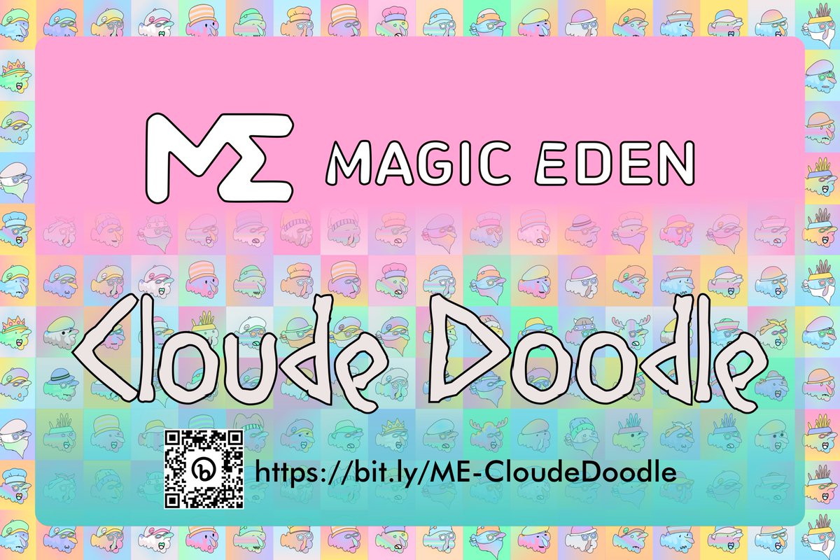 CloudeDoodle's tweet photo. Cloude Doodle
NFT Doodle Cloud Kingdom troops are allies of Bekantan Kingdom to defend and show strength.

Collections can now be bought and sold on the Magic Eden Marketplace 

https://t.co/9NPfJxxysf

@MagicEden @reranft @CloudeDoodle 
#NFTs #NFTmarketplace #reranft #magiceden https://t.co/z9fnCPTX2H