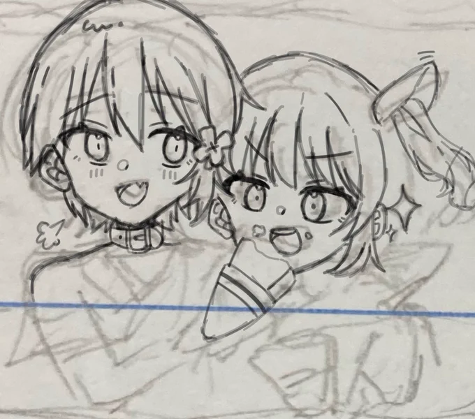 らふ
ぴゅあちゃんつり目すぎちゃったな 