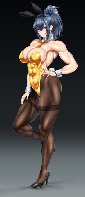 レオナとバニーが描きたかったので両方描きました 