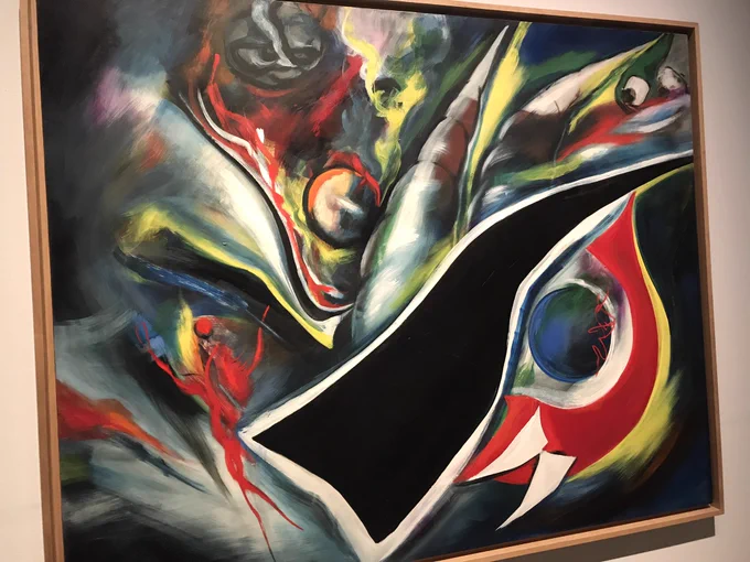 岡本太郎展。めちゃくちゃ爆発してた。 