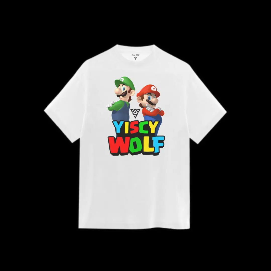 YISCYWOLF_'s tweet photo. Camiseta Blanca #YiscyWolfNintendo
.
#yiscywolf
@SuperMario_ES @NintendoES https://t.co/Z66oKNLR4W