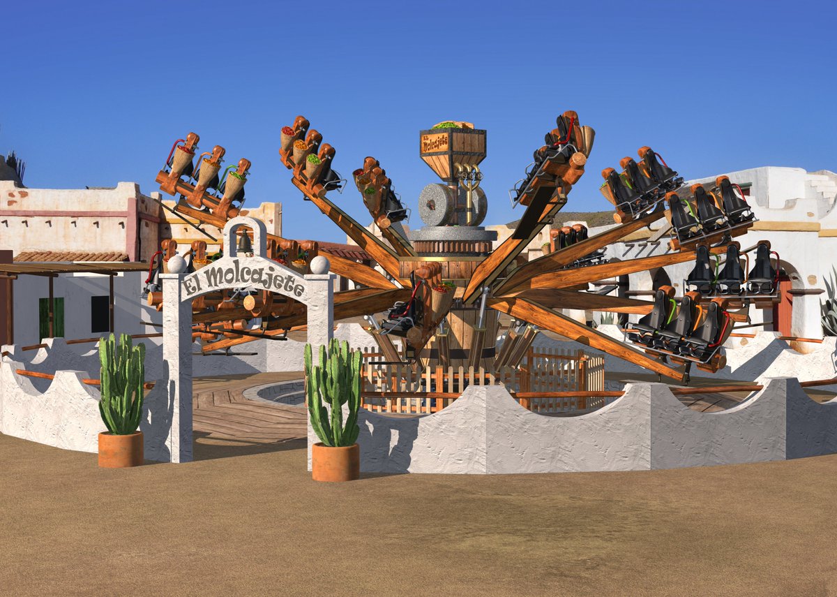 🌶 Nous sommes heureux de vous présenter 𝐄𝐥 𝐌𝐨𝐥𝐜𝐚𝐣𝐞𝐭𝐞, notre nouveauté 2023 ! 😁

🇲🇽 La zone mexicaine accueillera dès le début de l'été 2023 une nouvelle attraction rebondissante de type Wild Spark, élaborée avec Technical Park (constructeur des Draisines en 2022).❤️