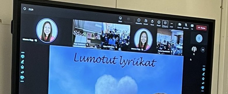 Lauantaina 11.2. oli koulupäivä, jolloin ”Lumotut lyriikat”-kajahtivat kaiuttimista. Hyvä perustelu ja kuulit kappaleesi. Ystävänpäivän kisana luotiin upeita kollaaseja luokkien oviin. #ystävänpäivä #enorssi #opehommia <a href="/UniOulu/">University of Oulu</a>
