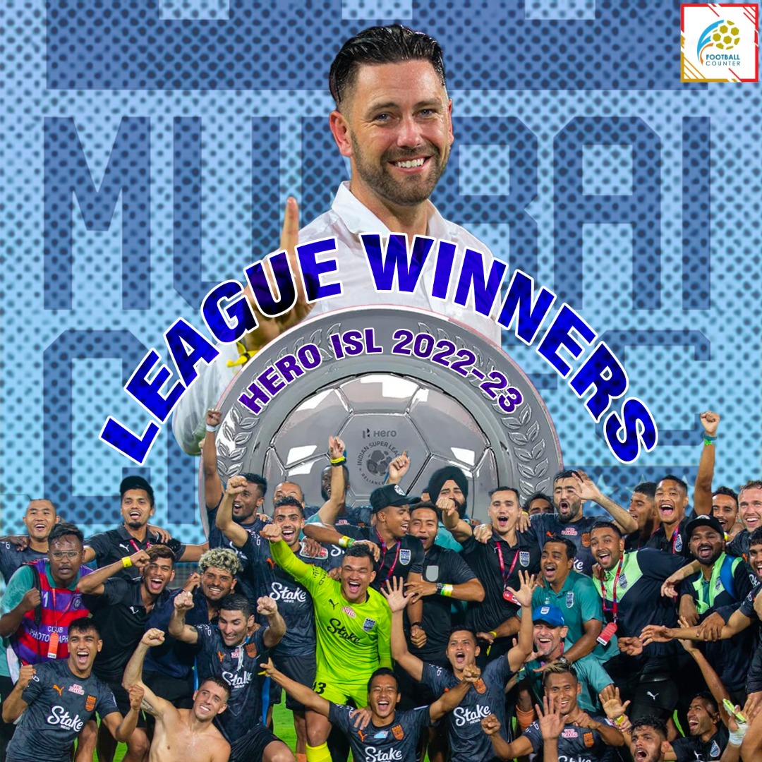 football_countr's tweet photo. Mumbai City FC are Champions of the Hero ISL 2022-23 season!
#Champions🥳 #ShieldWinner #MumbaiCityFC #HeroISL https://t.co/ZRyGt44ZTj