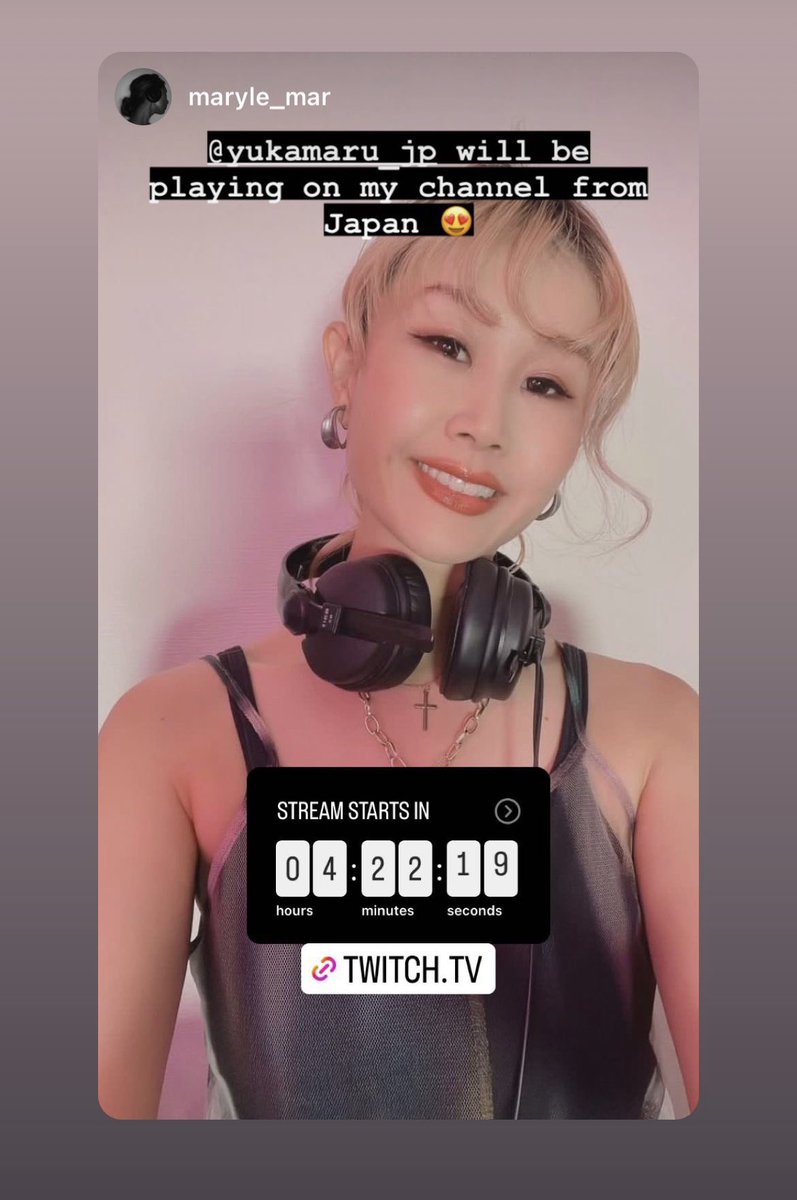 jp_yukamaru's tweet photo. Today we will have a special STREAM!
It will be streamed from our favorite TECHNOdj malry mar's channel!
Check out the link!

今夜は特別なstreamがあります！
日本時間午後10時から
大好きなTECHNOdj maryle marさんの
チャンネルから配信します！

https://t.co/cilr2nYbJj https://t.co/5rDdgxaf9n