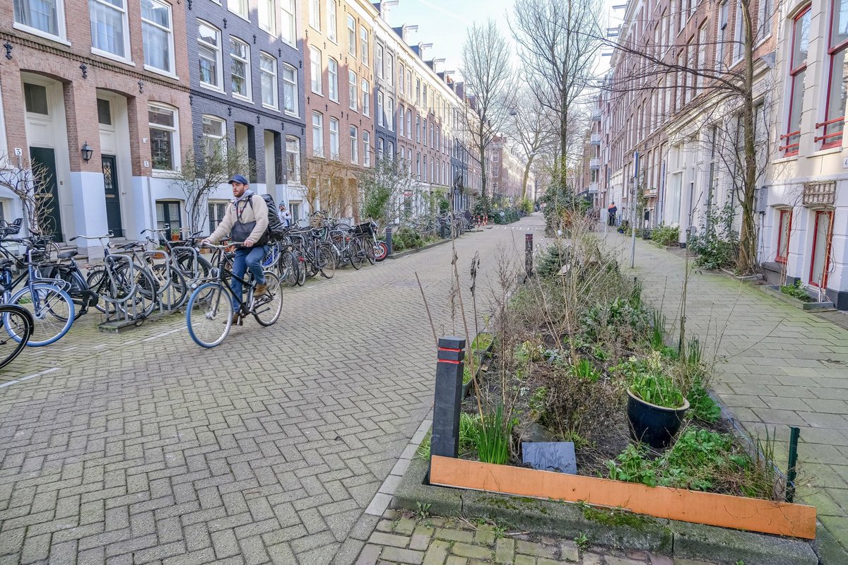 Amsterdam is currently removing 1,500 on-street car parking spaces per year; a phenomenal public realm improvement enabled by decades of effective mobility policy.

Ask not what your city can do to get more people cycling—but what getting more people cycling can do for your city.