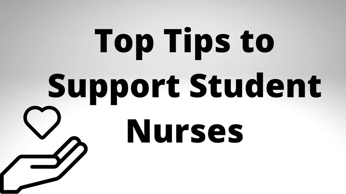 Lots of students asked for this week's video: 'Top Tips to Support Student Nurses' - includes how to access support and lots of practical advice, see YouTube link: youtu.be/a552lblfK3w

I hope you find it useful 🤩
@RCNStudents @WeStudentNurse @StNurseProject @RCNSWStudents