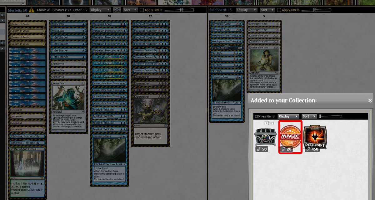 hentread's tweet photo. Got 3rd in the Modern Challenge tonight with the fish! Only losses were to the eventual champ
@fireshoes https://t.co/X57tPgTutO