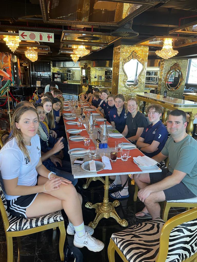 Our <a href="/MagnusGroupLtd/">Magnus Group</a> SYC tour group to South Africa have safely arrived and enjoyed their first training session this morning.

#ForTheLion 🦁🇿🇦❤️🏏