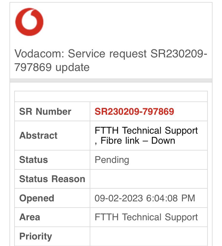 SimplyMalebz's tweet photo. @Vodacom I am extremely unhappy with your service &amp; disregard to your customers. I have been without internet connection since Thursday &amp; have been calling daily, for an update. Your agents are not helpful at all. I’m done, you’ve lost a customer. URGENTLY ASSIST‼️ https://t.co/xvc88AEPq6