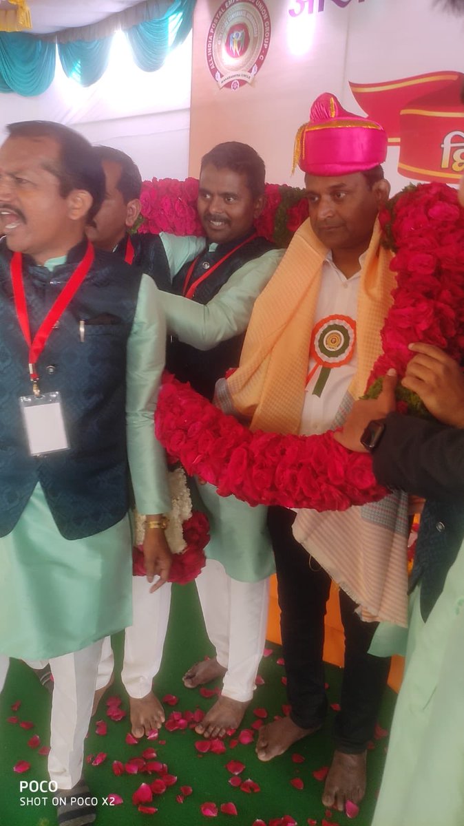 AipeuM's tweet photo. Circle Conference of All India Postal Employees Union, Gr ‘C’, Maharashtra Circle at Aurangabad🚩🚩🚩 https://t.co/fYWNfM2ksr