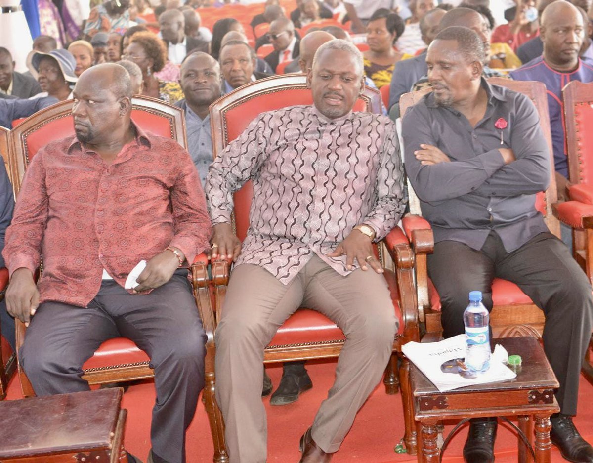 OAmollo's tweet photo. #WeekendManenos; Attended The Funeral Of The Giant Of Our Times, Prof George Magoha In Yala In Gem. A Good, Sombre But Well Organized Ceremony. Special Tribute To Dr Barbara Odudu Magoha๐๐พ๐๐พ๐๐พ. https://t.co/RCKfmIsQNo