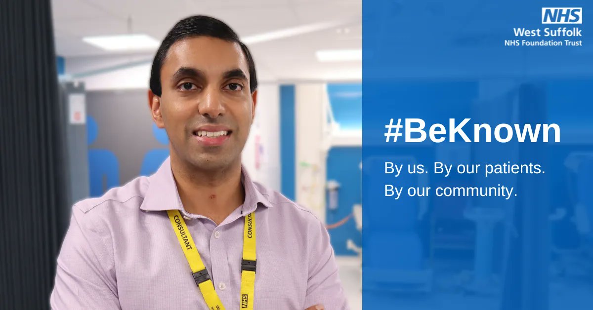 “I recently moved to West Suffolk with my family, and I love it. It is a lovely place to live, with a friendly community.” – Krashna Patel, general surgery consultant

We’re searching for two clinical fellows to join our surgery department: buff.ly/3lfggjQ

#BeKnown