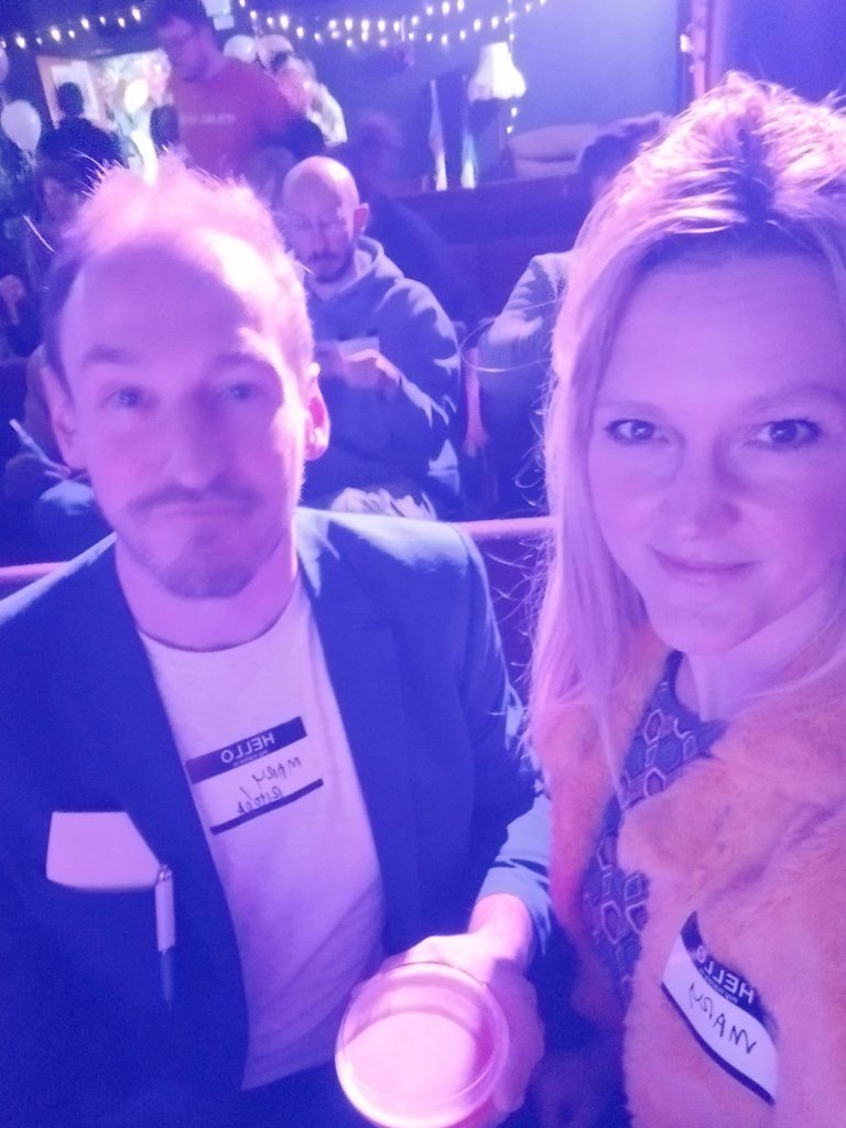 libby_basnett's tweet photo. Fabulous evening at @MakeASceneFilm celebrating the greatest movie ever made with my BFF. #romyandmichele #imthemary https://t.co/3LYA4PHlKT