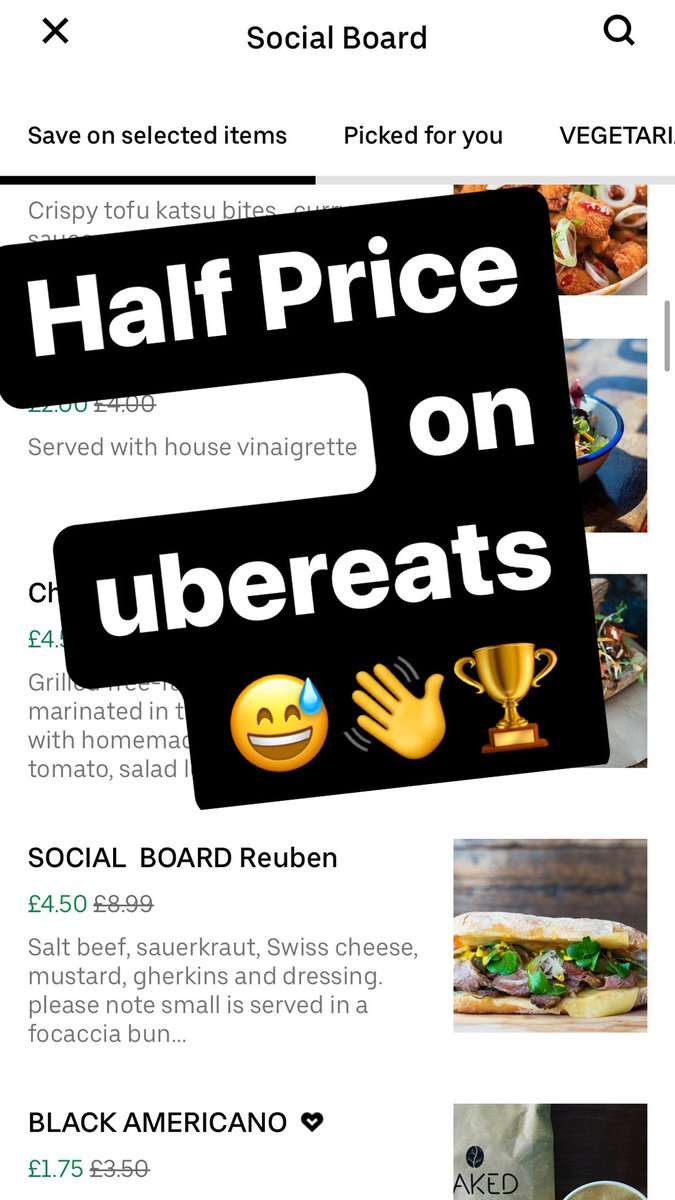 socialboardb's tweet photo. Get your orders folks from today Sunday12th till 14th half price on Ubereats #UberEats #Brighton #Sandwich #kemptown #eastsussex https://t.co/l1nqymaWFx
